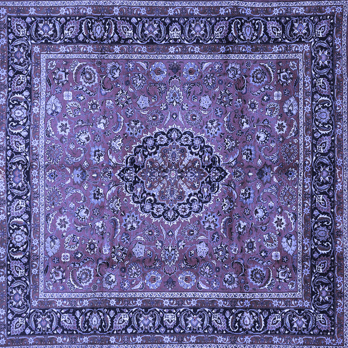 Square Persian Blue Traditional Rug, tr431blu