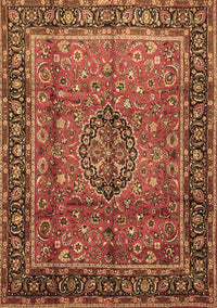 Persian Brown Traditional Rug, tr431brn