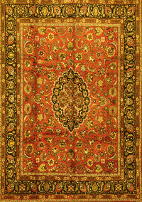 Persian Yellow Traditional Rug, tr431yw