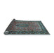 Sideview of Persian Light Blue Traditional Rug, tr431lblu