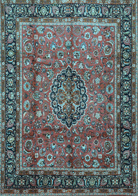 Persian Light Blue Traditional Rug, tr431lblu