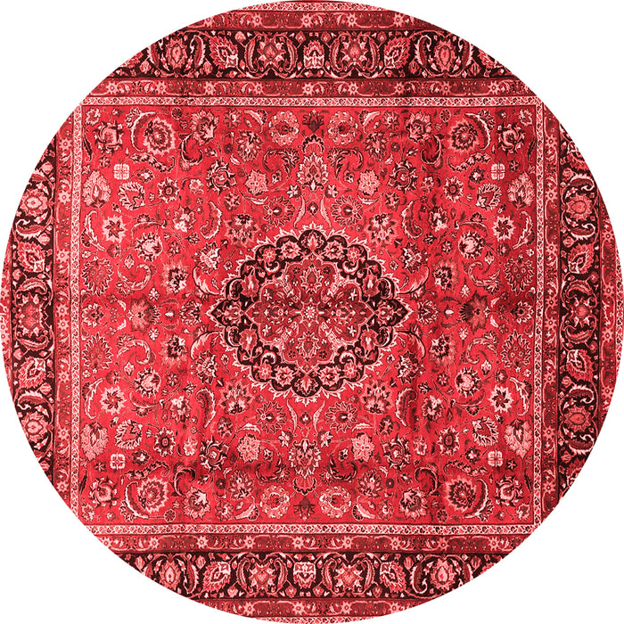 Machine Washable Persian Red Traditional Rug, wshtr431red