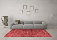 Machine Washable Persian Red Traditional Rug, wshtr4320red