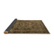 Sideview of Persian Brown Traditional Rug, tr4320brn