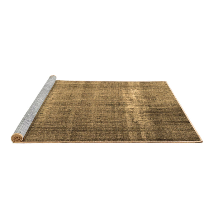 Sideview of Machine Washable Persian Brown Traditional Rug, wshtr4321brn