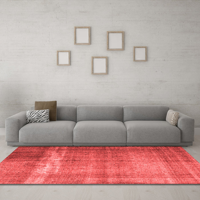 Traditional Red Washable Rugs