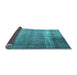 Sideview of Persian Light Blue Traditional Rug, tr4321lblu