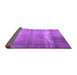 Sideview of Persian Purple Traditional Rug, tr4321pur