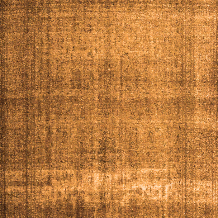 Serging Thickness of Machine Washable Persian Orange Traditional Area Rugs, wshtr4321org