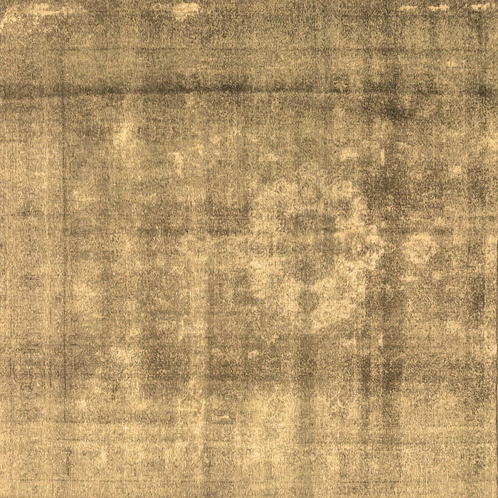 Square Persian Brown Traditional Rug, tr4322brn