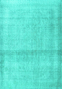 Persian Turquoise Traditional Rug, tr4323turq