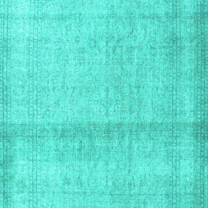 Machine Washable Persian Turquoise Traditional Area Rugs, wshtr4323turq