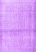 Machine Washable Persian Purple Traditional Area Rugs, wshtr4323pur