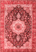 Medallion Red Traditional Area Rugs