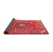 Medallion Red Traditional Area Rugs