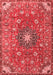 Medallion Red Traditional Area Rugs