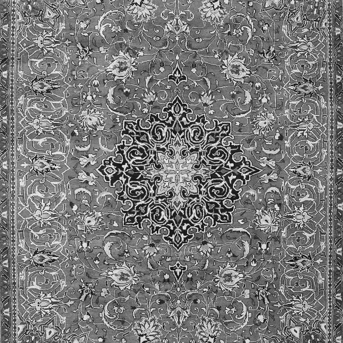 Medallion Gray Traditional Rug, tr4325gry
