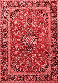 Medallion Red Traditional Rug, tr4326red