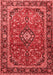 Medallion Red Traditional Area Rugs