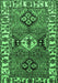 Persian Emerald Green Traditional Rug, tr4327emgrn