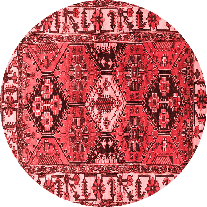 Machine Washable Persian Red Traditional Rug, wshtr4327red