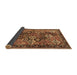 Sideview of Persian Brown Traditional Rug, tr4328brn