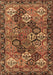 Persian Brown Traditional Rug, tr4328brn