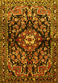 Persian Yellow Traditional Rug, tr432yw