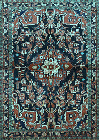 Persian Light Blue Traditional Rug, tr432lblu