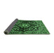 Sideview of Persian Emerald Green Traditional Rug, tr432emgrn