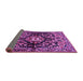 Sideview of Persian Purple Traditional Rug, tr432pur