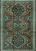Persian Turquoise Traditional Rug, tr4330turq