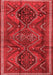 Persian Red Traditional Area Rugs