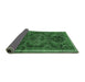 Sideview of Persian Emerald Green Traditional Rug, tr4330emgrn