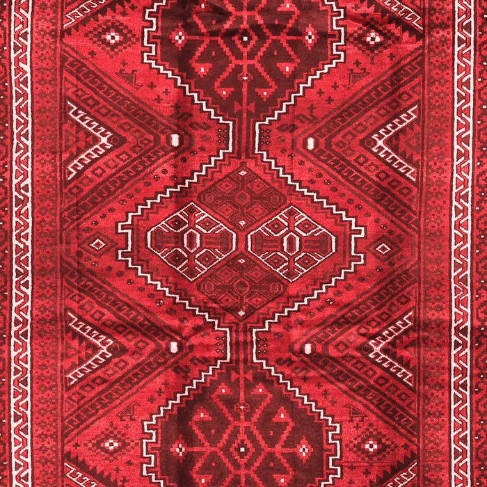 Machine Washable Persian Red Traditional Rug, wshtr4330red