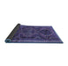 Sideview of Persian Blue Traditional Rug, tr4330blu