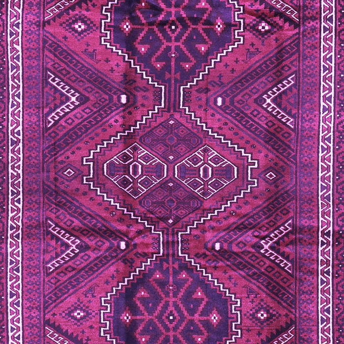 Machine Washable Persian Purple Traditional Area Rugs, wshtr4330pur