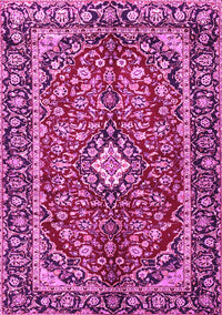 Medallion Pink Traditional Rug, tr4331pnk