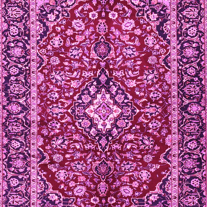 Medallion Pink Traditional Rug, tr4331pnk