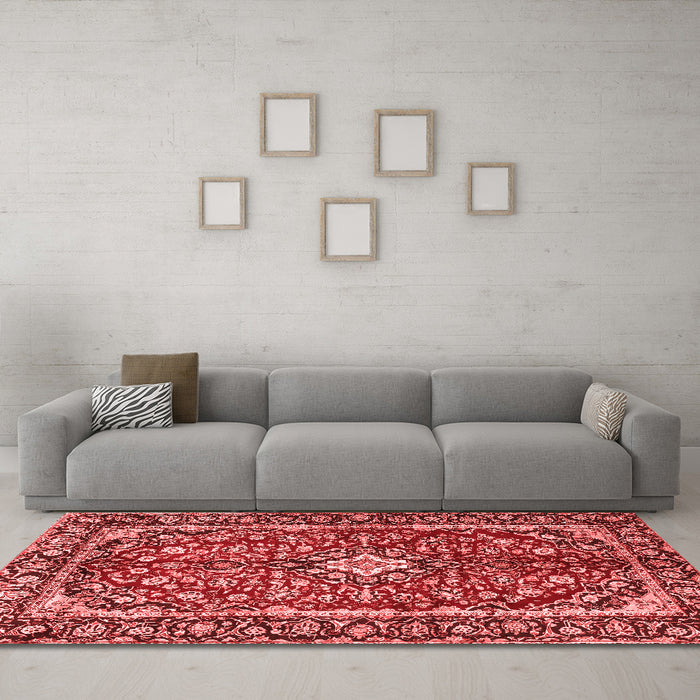 Traditional Red Washable Rugs