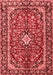 Medallion Red Traditional Area Rugs