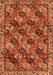 Persian Orange Traditional Rug, tr4332org