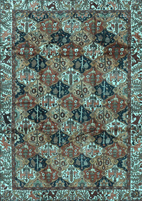 Persian Light Blue Traditional Rug, tr4332lblu