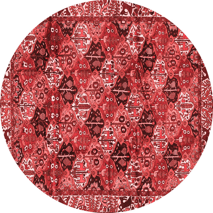 Machine Washable Persian Red Traditional Rug, wshtr4332red