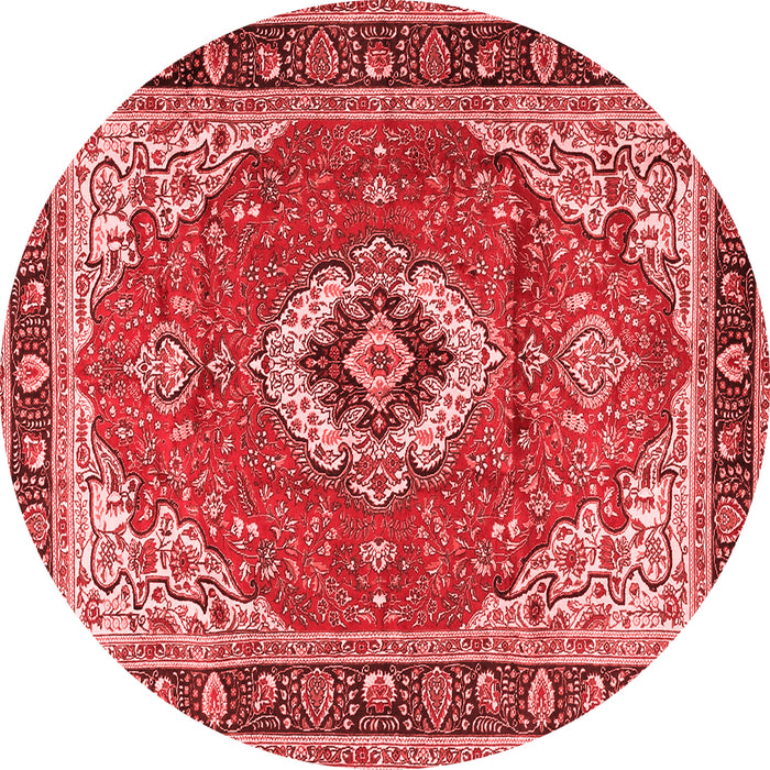 Machine Washable Persian Red Traditional Rug, wshtr4333red