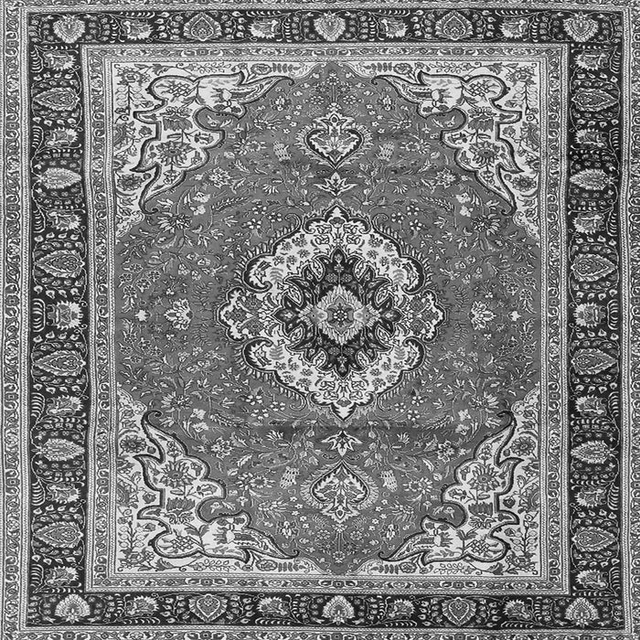 Serging Thickness of Persian Gray Traditional Rug, tr4333gry