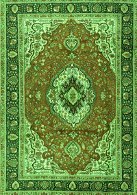 Persian Green Traditional Rug, tr4333grn