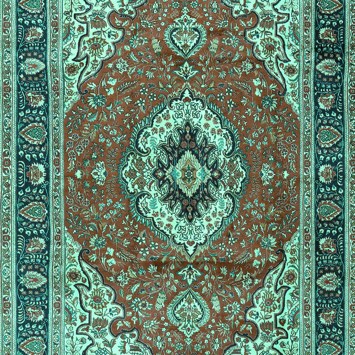 Persian Turquoise Traditional Rug, tr4333turq