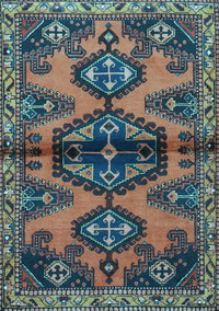 Persian Light Blue Traditional Rug, tr4334lblu