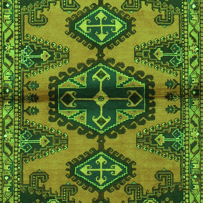 Persian Green Traditional Rug, tr4334grn